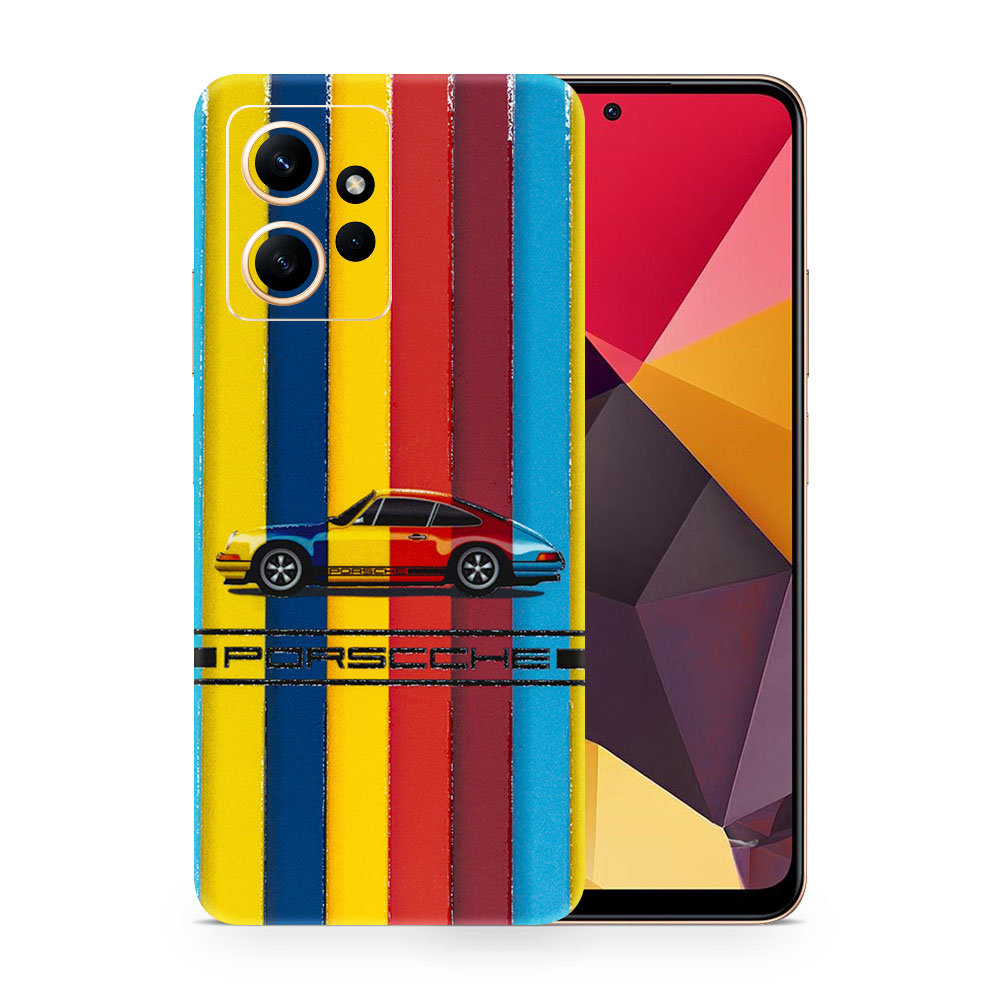 Redmi Note G Porsche Multicolor D Skin Wrapitskin The Ultimate