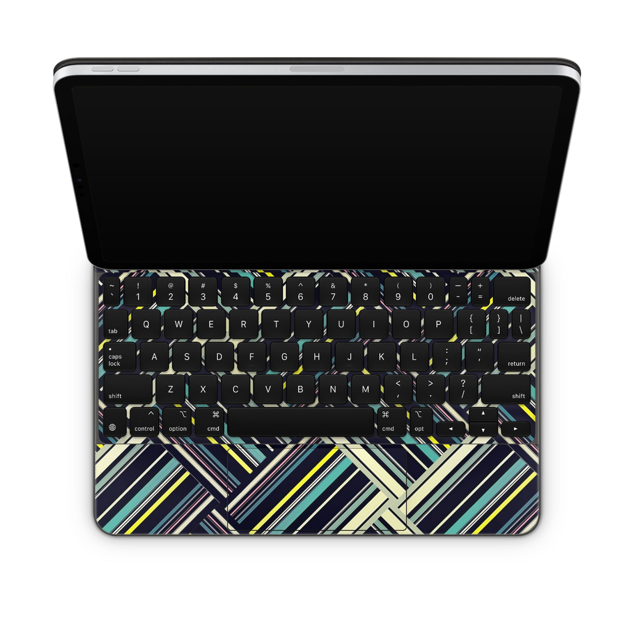 Magic Keyboard IPad Air Gen 5 Striped Abstract Skin - WrapitSkin The ...