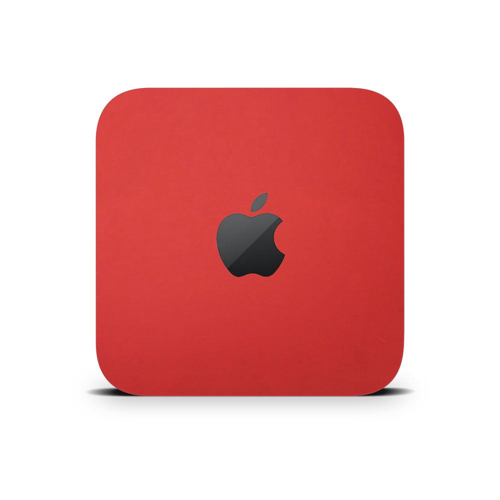 Mac Mini M2 Matte Red Skin - WrapitSkin The Ultimate Protection!