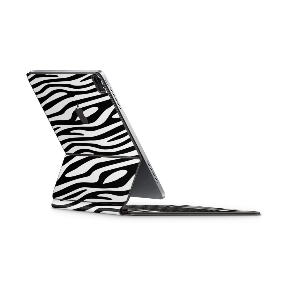 Magic Keyboard IPad Pro 12.9'' Gen 5 Black And White Skin WrapitSkin