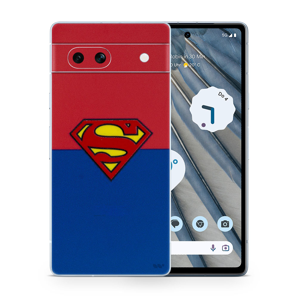 Pixel 7A Superman 3D Skin - WrapitSkin The Ultimate Protection!