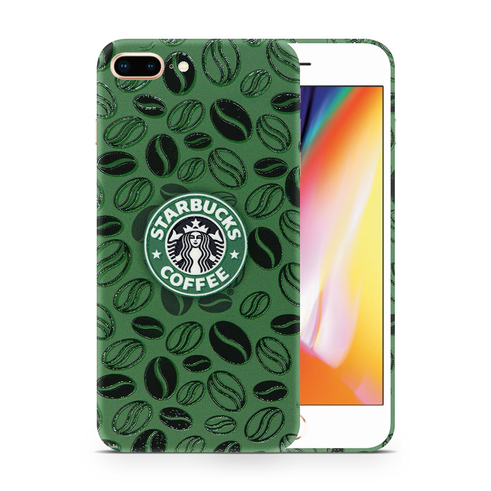IPhone 8 Plus Starbucks 3D Skin WrapitSkin The Ultimate Protection!