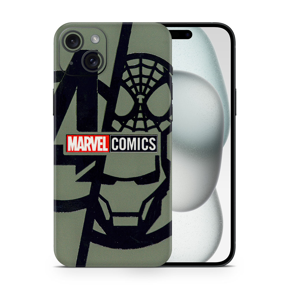 IPhone 15 Marvel Comics 3D Skin - WrapitSkin The Ultimate Protection!