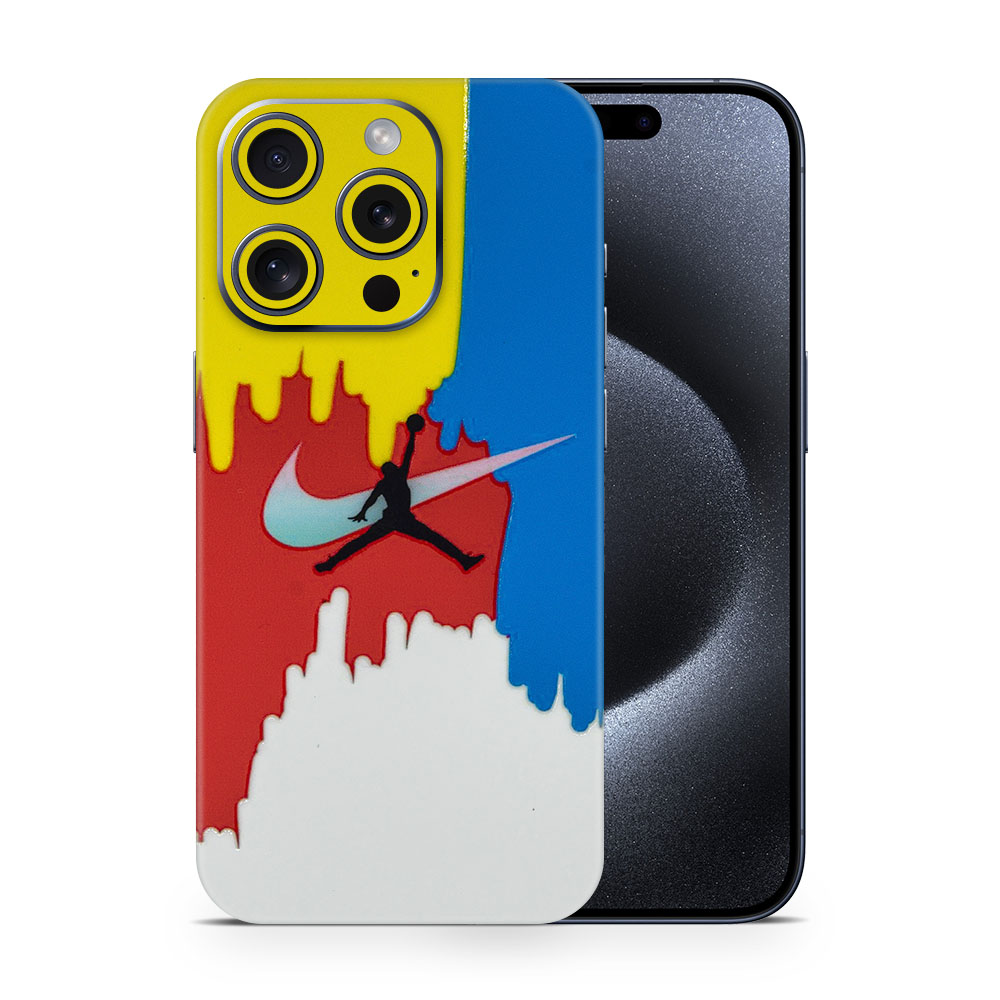 IPhone 15 Pro Nike Jordan 3D Skin - WrapitSkin The Ultimate Protection!