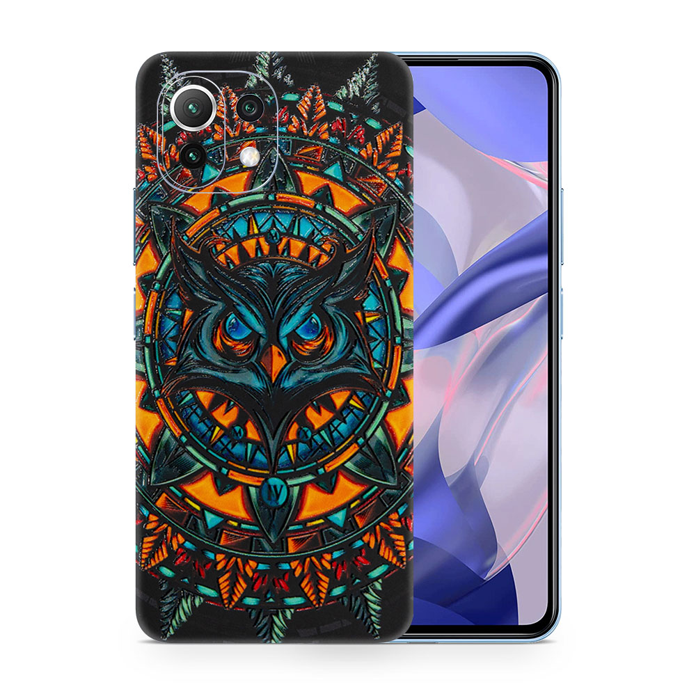 Mi 11 Lite Owl 3D Skin - WrapitSkin The Ultimate Protection!