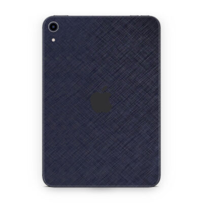 iPad Mini 6 Cross Metal Blue Skin WrapitSkin