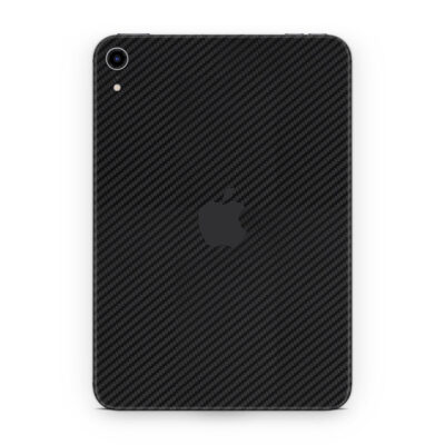 iPad Mini 6 Carbon Fiber Black Skin WrapitSkin