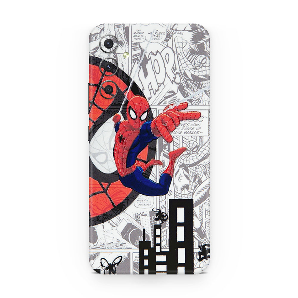 Galaxy A24 Spiderman Comic 3D Skin - WrapitSkin The Ultimate Protection!