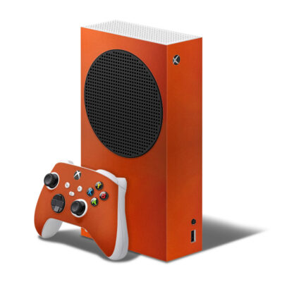 Xbox Series S Glossy Fiery Orange Skin WrapitSkin