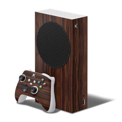 Xbox Series S Ebony wood Skin WrapitSkin