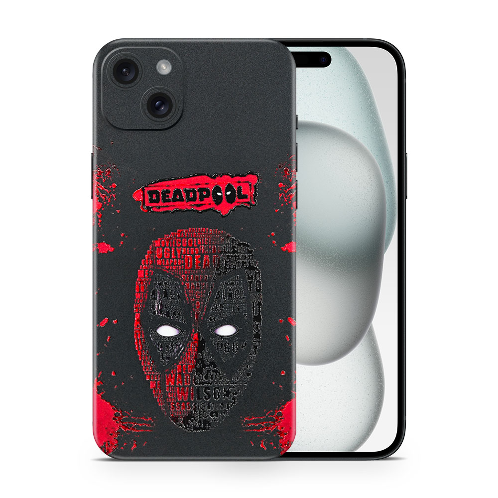 IPhone 15 DeadPool 3D Skin - WrapitSkin The Ultimate Protection!