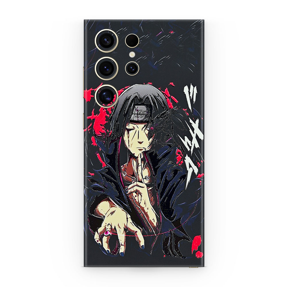 Galaxy S24 Ultra Itachi Uchiha 3D Skin - WrapitSkin The Ultimate ...